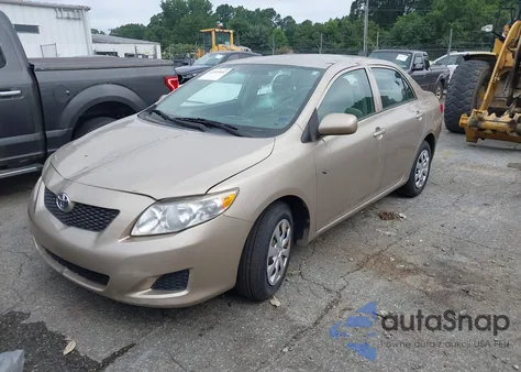 2010 Toyota Corolla Le z USA, uszkodzony, nr VIN 2T1BU4EE8AC386344